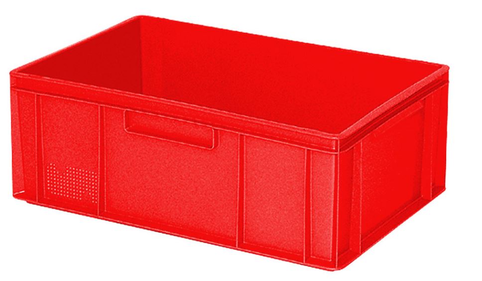 Image de Récipient plastique rouge